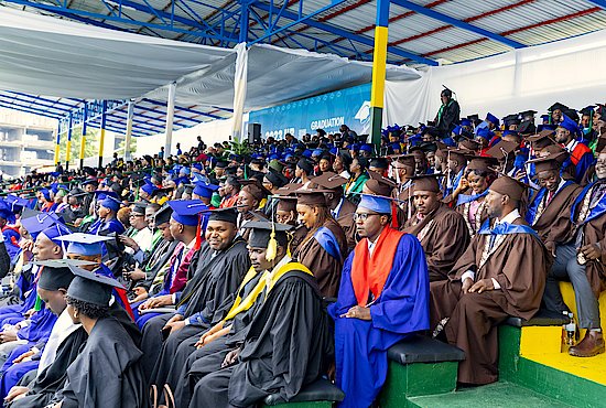 Étudiants au Rwanda